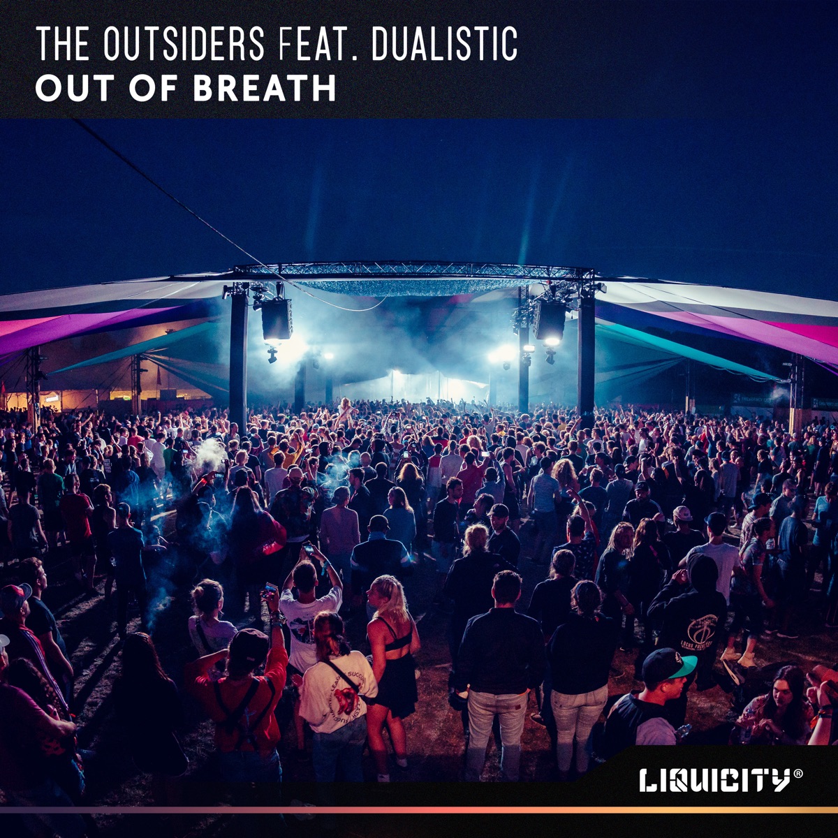 Out of Breath (feat. Dualistic) - Single by The Outsiders & Dualistic album cover