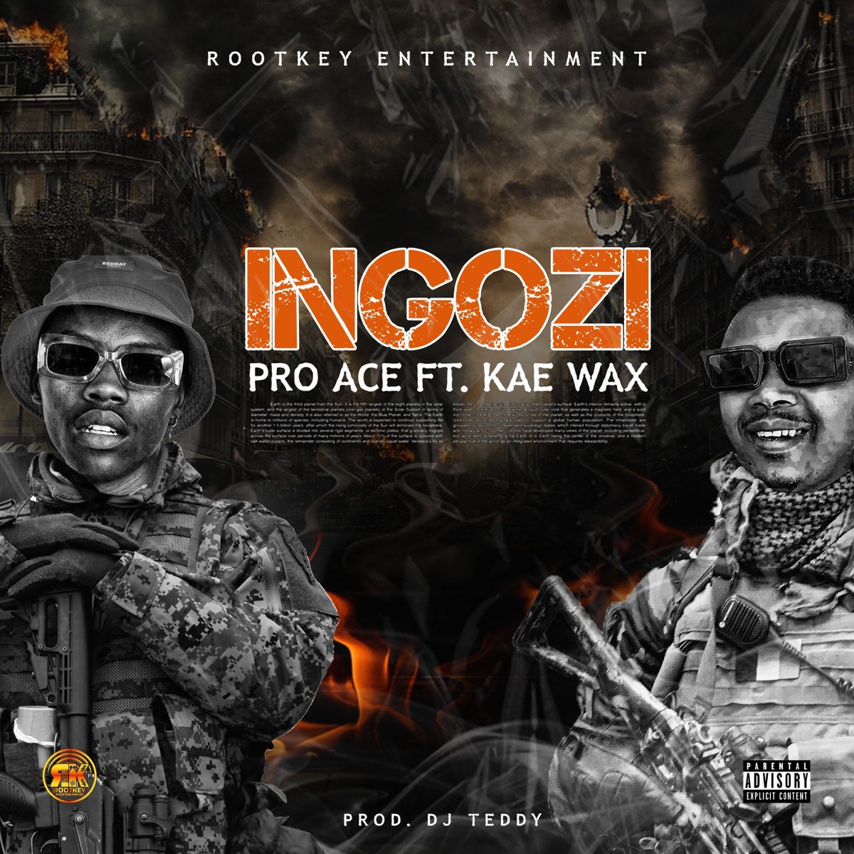 Ingozi (feat. Kae Wax) - Single by Pro ace album cover