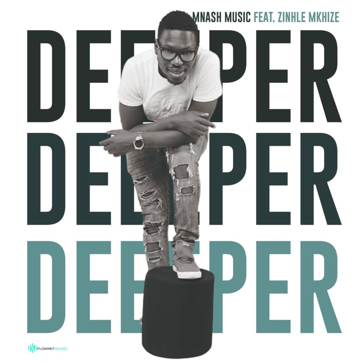 Deeper (feat. Zinhle Mkhize) - Single by Mnash Music album cover