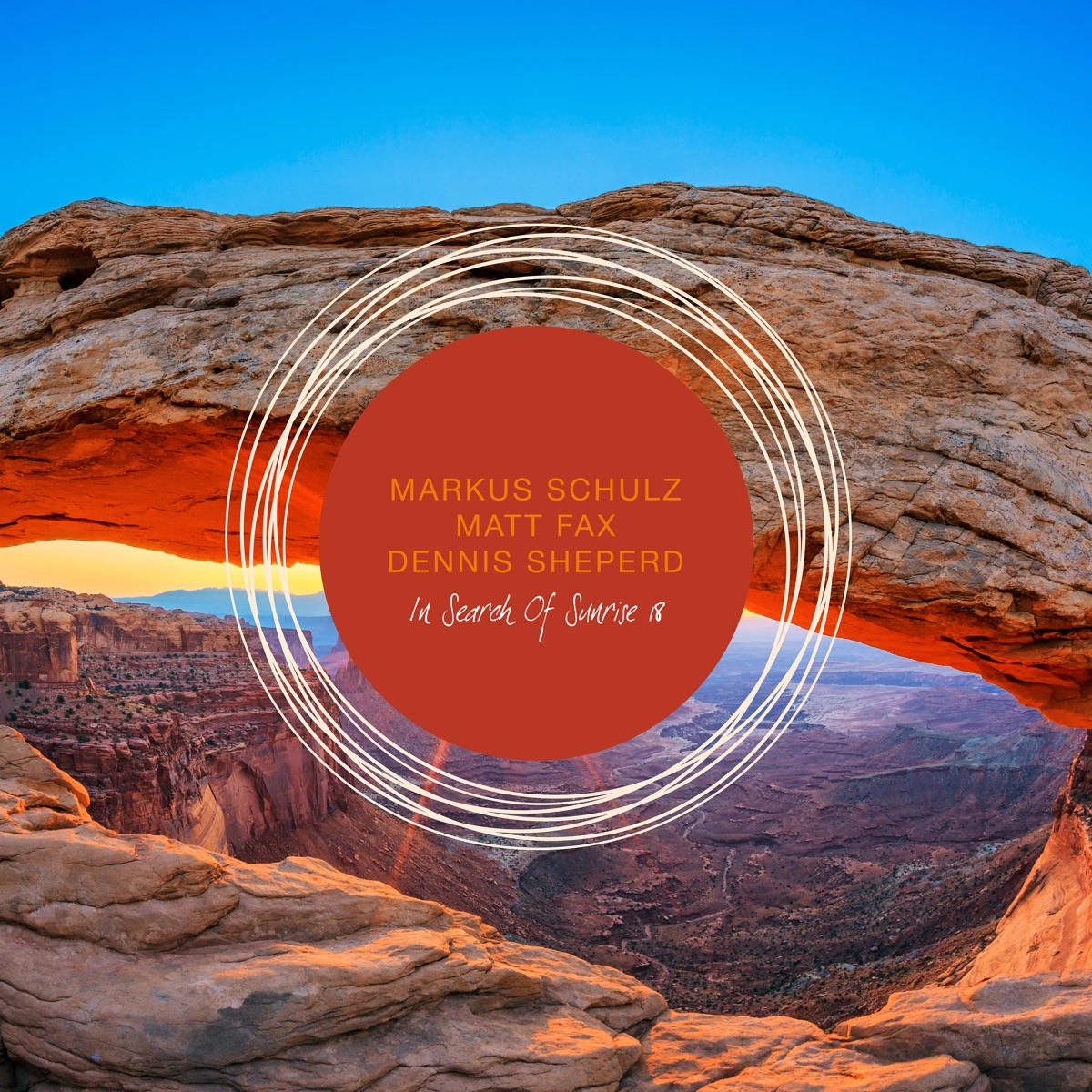 In Search of Sunrise 18 by Markus Schulz, Matt Fax & Dennis Sheperd album cover
