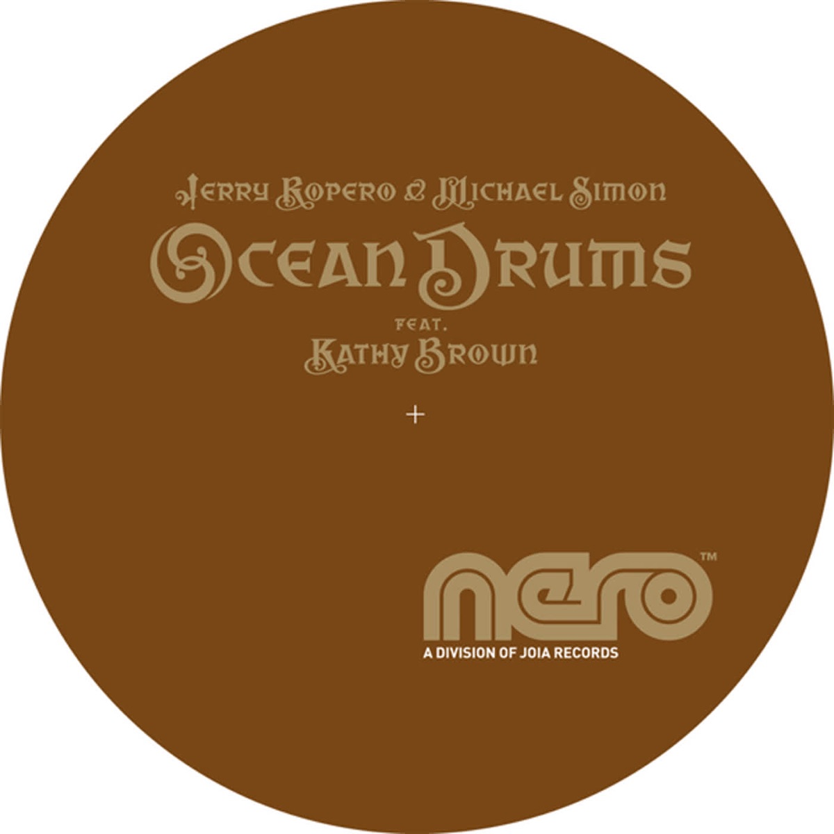 Ocean Drums - EP by Jerry Ropero & Michael Simon album cover