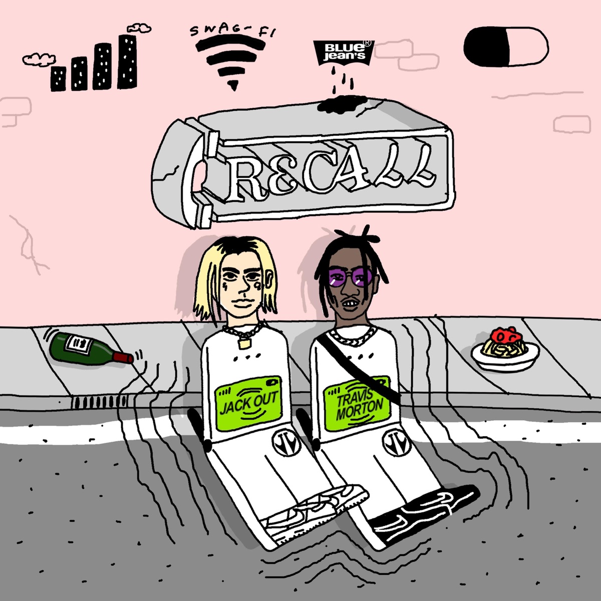 Recall (feat. Travis Morton & Blue Jeans) - Single by Jack Out album cover