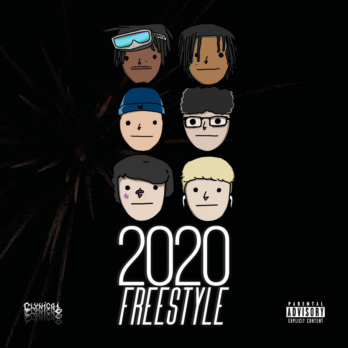 2020 Freestyle - Single by CLYNICAL, Shadzurpp, is2peshow, Chabba, Aztroboy, loonyjetski & elkay album cover