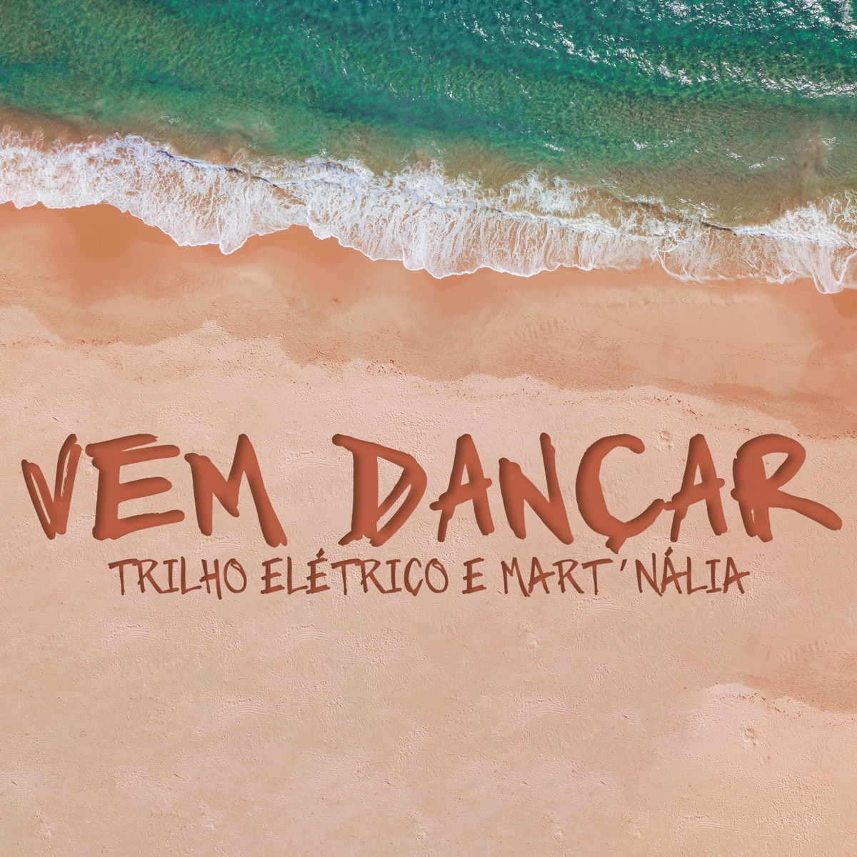 Vem Dançar - Single by Trilho Elétrico & Mart'nália album cover