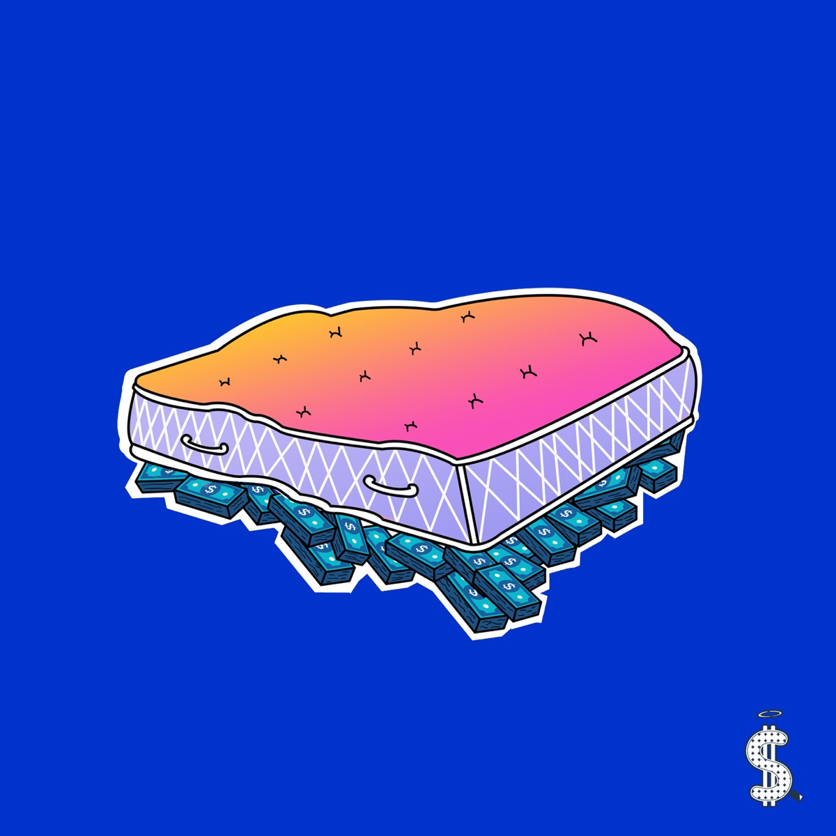Blue Hundreds - Single by Holy Mattress Money album cover