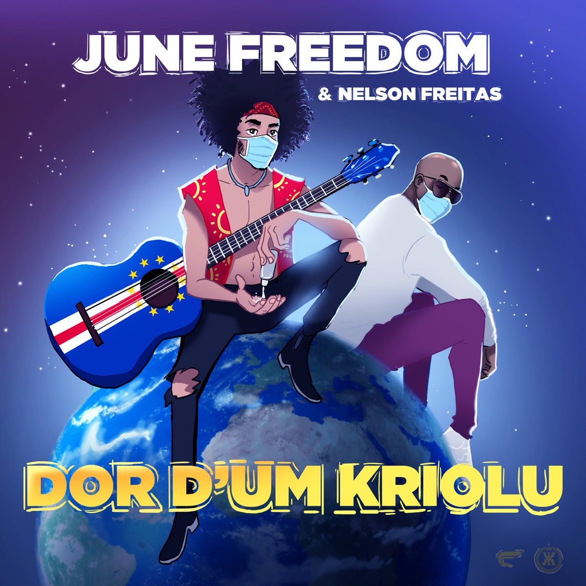 Dor d’um Kriolu - Single by June Freedom & Nelson Freitas album cover