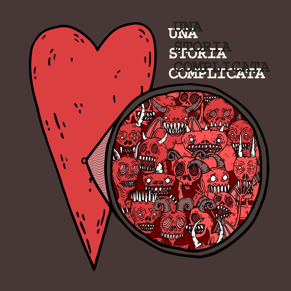 Una Storia Complicata - Single by Dala Pai Pai & Ch3f Beats album cover