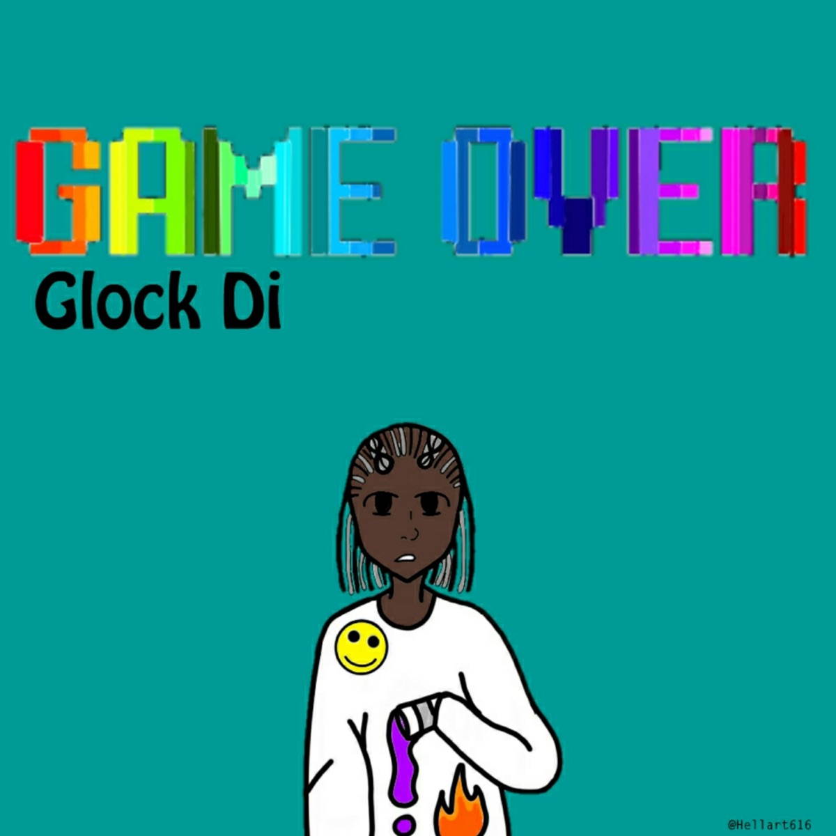Game Over (feat. Young Nego K) - Single by Glockdi album cover