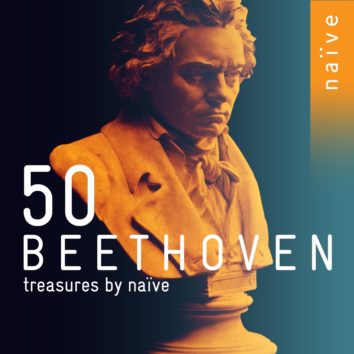 50 Beethoven Treasures by naïve by François-Frédéric Guy, Fazil Say & Karol Teutsch album cover