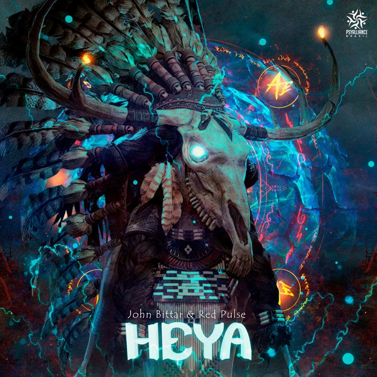 Heya - Single by Red Pulse & John Bittar album cover