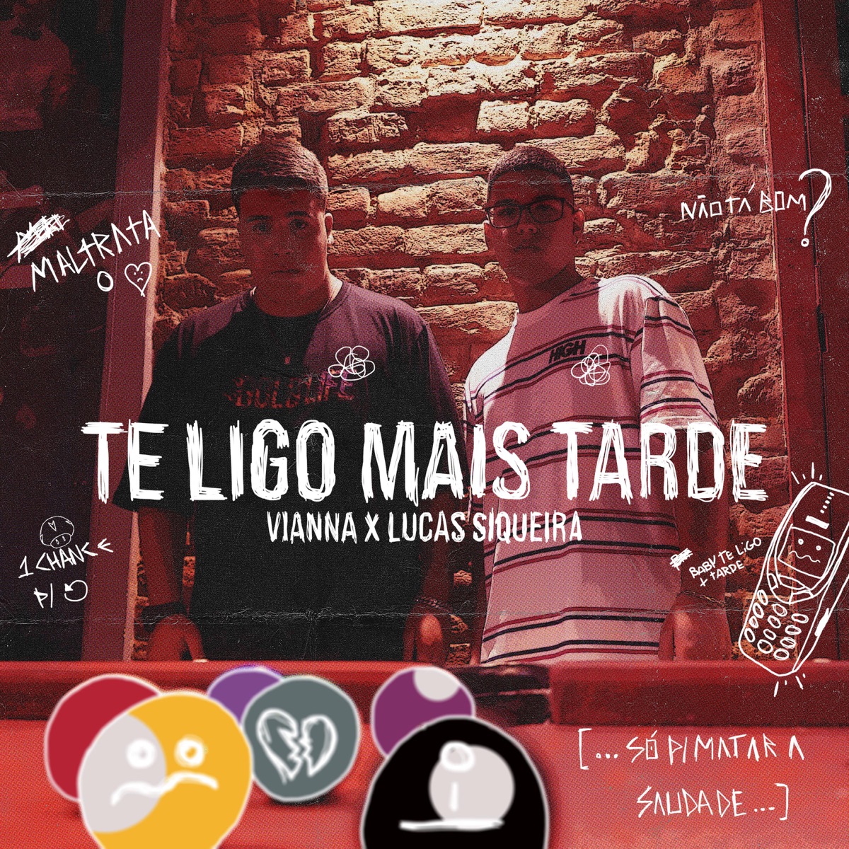 Te Ligo Mais Tarde (feat. Lucas Siqueira) - Single by Vianna album cover