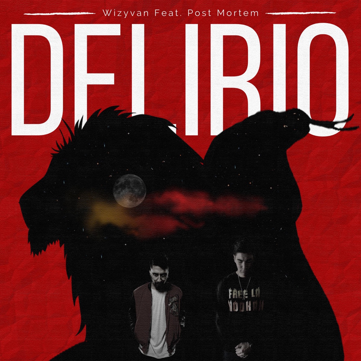 Delirio (feat. Post Mortem) - Single by Wizyvan album cover