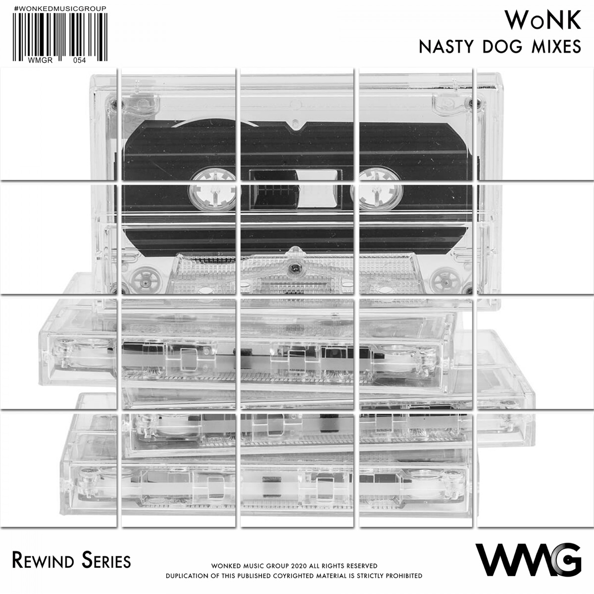 Rewind Series: WoNK - Nasty Dog Mixes by Wonk album cover