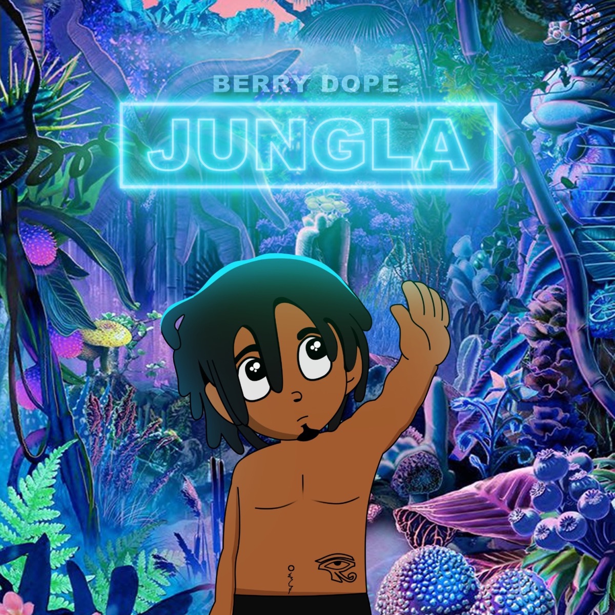 Jungla (feat. RIP TXNY & Geeflowcl) by Berry Dope album cover