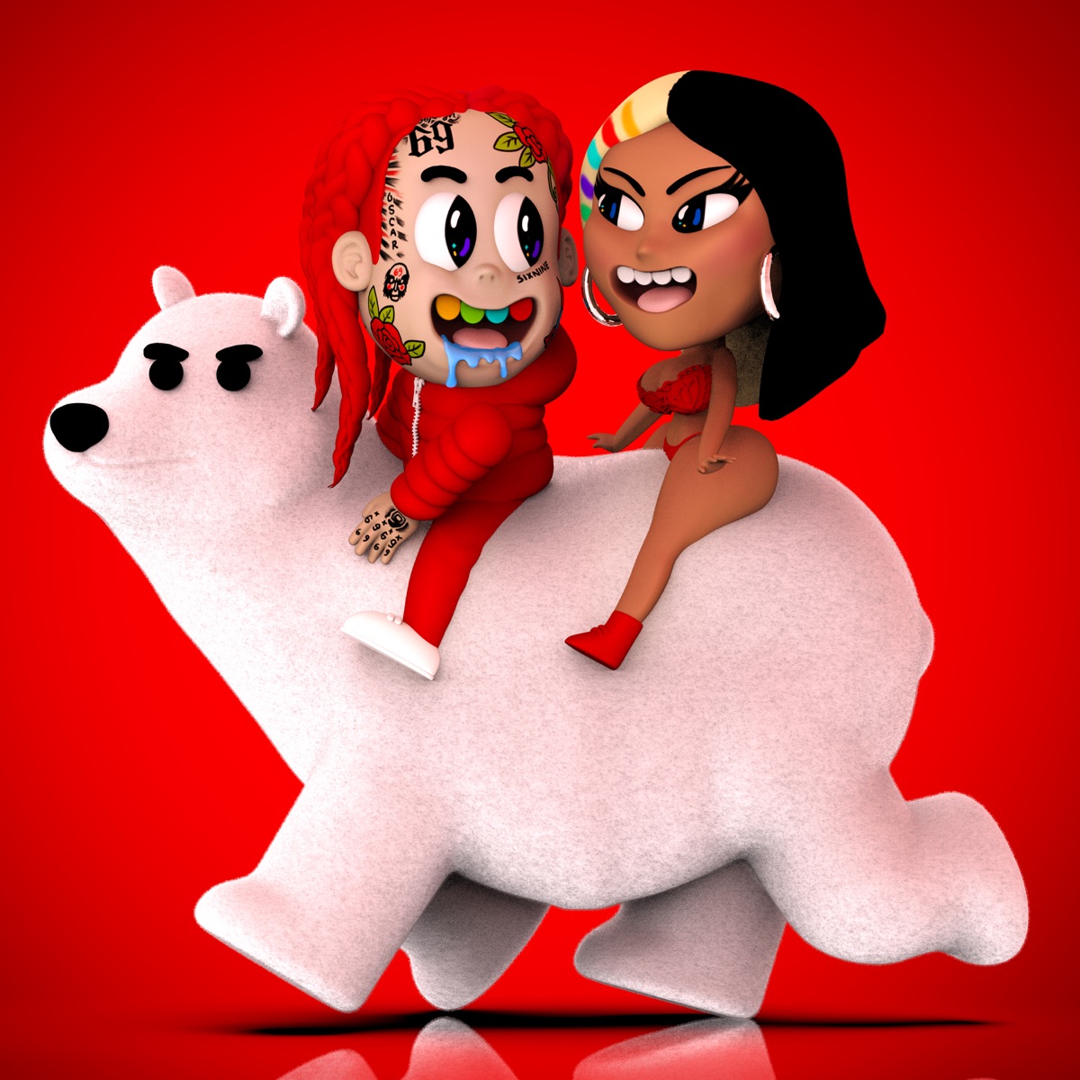 TROLLZ - Alternate Edition - Single by 6ix9ine & Nicki Minaj album cover