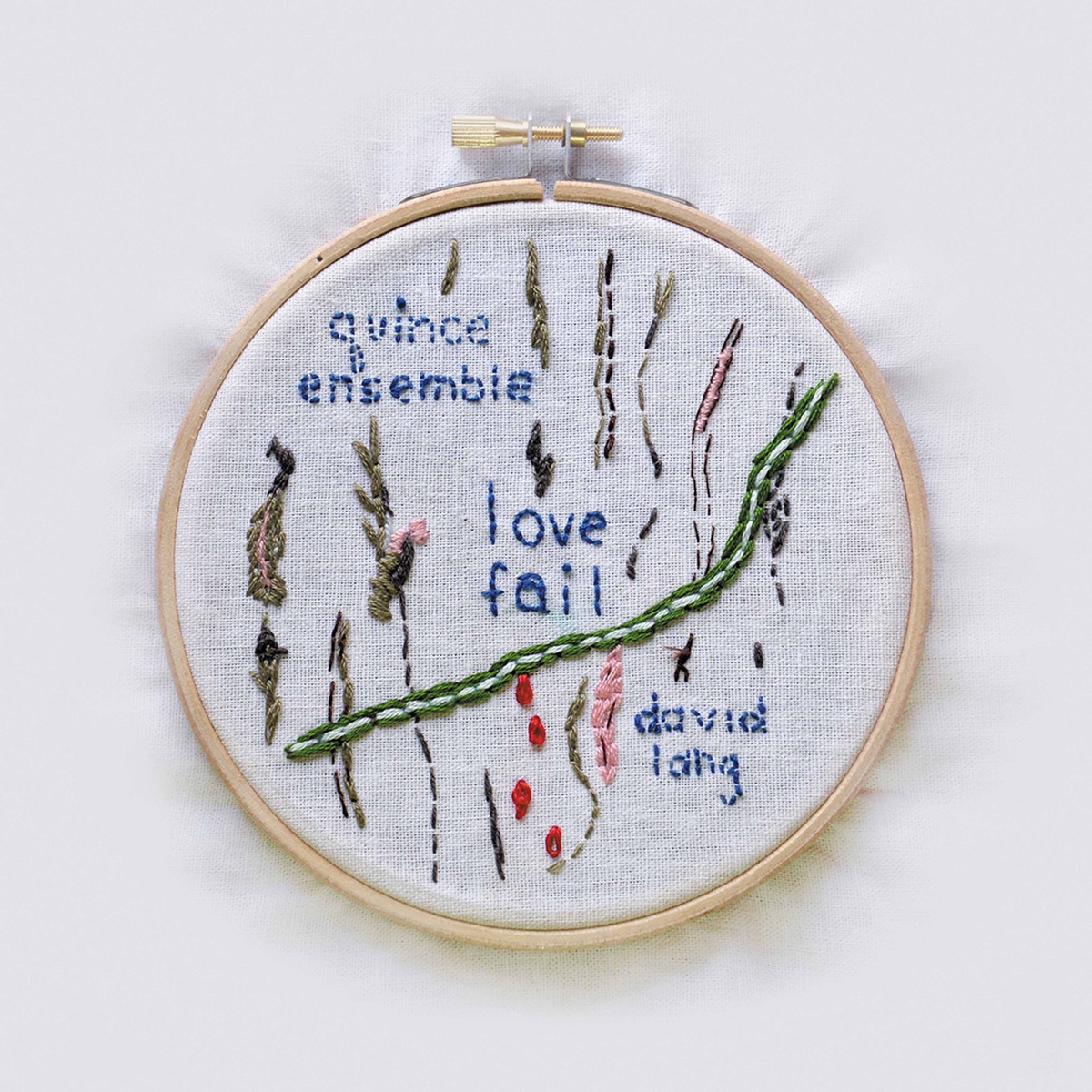 David Lang: Love Fail by Quince Ensemble album cover