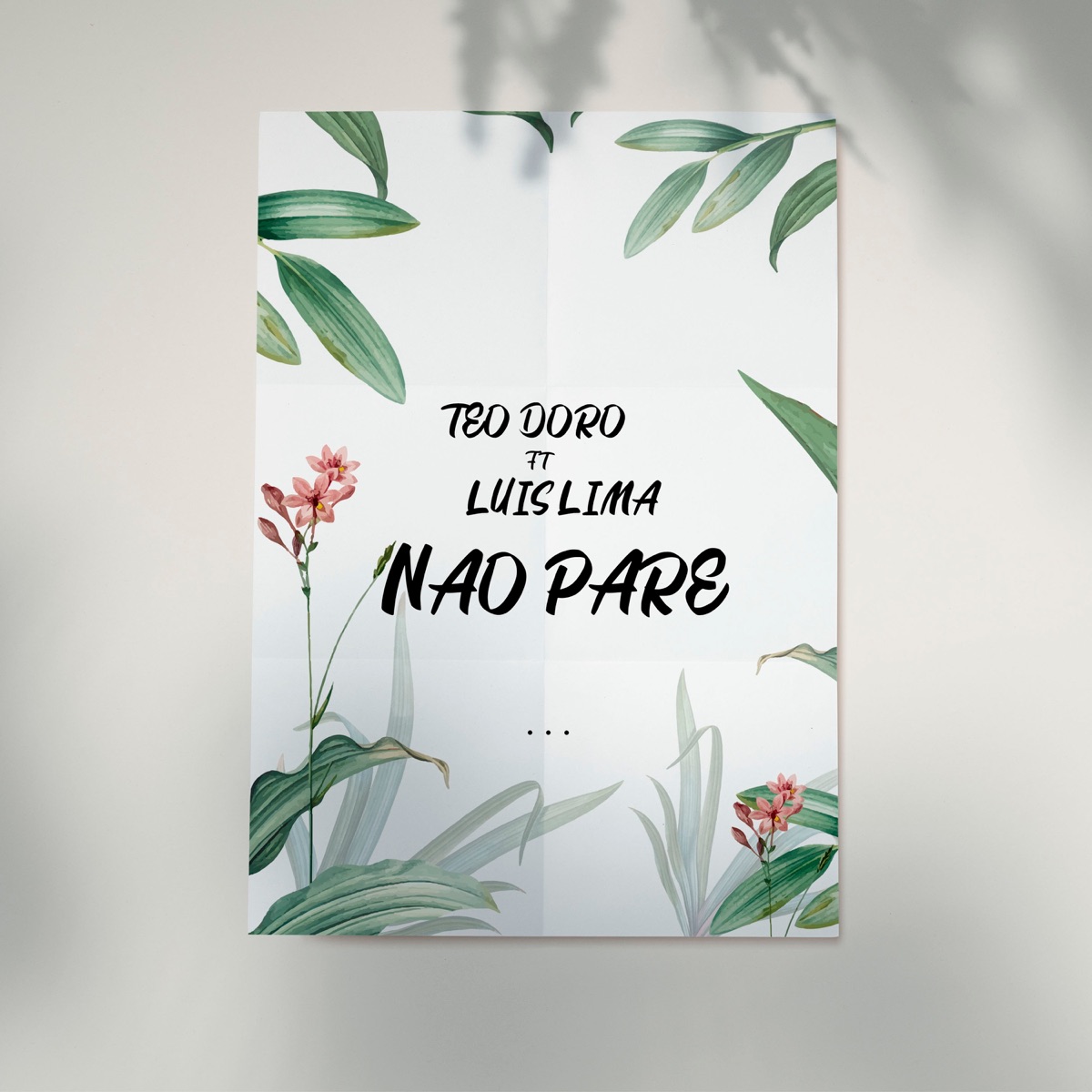 Não Pare (feat. Luis Lima) - Single by Teo Doro album cover