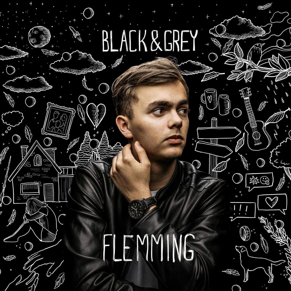 Black & Grey by FLEMMING album cover