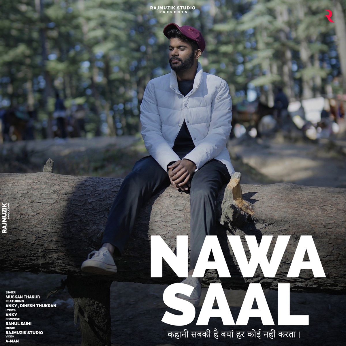 Nawa Saal (feat. Anky & Dinesh Thukran) - Single by Muskan Thakur album cover