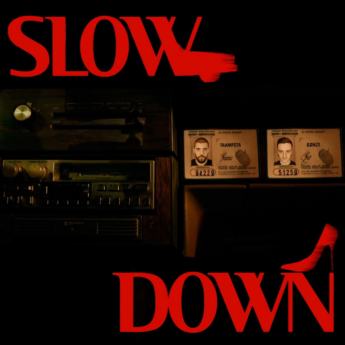 Slow Down - Single by Gonzi & Trampsta album cover
