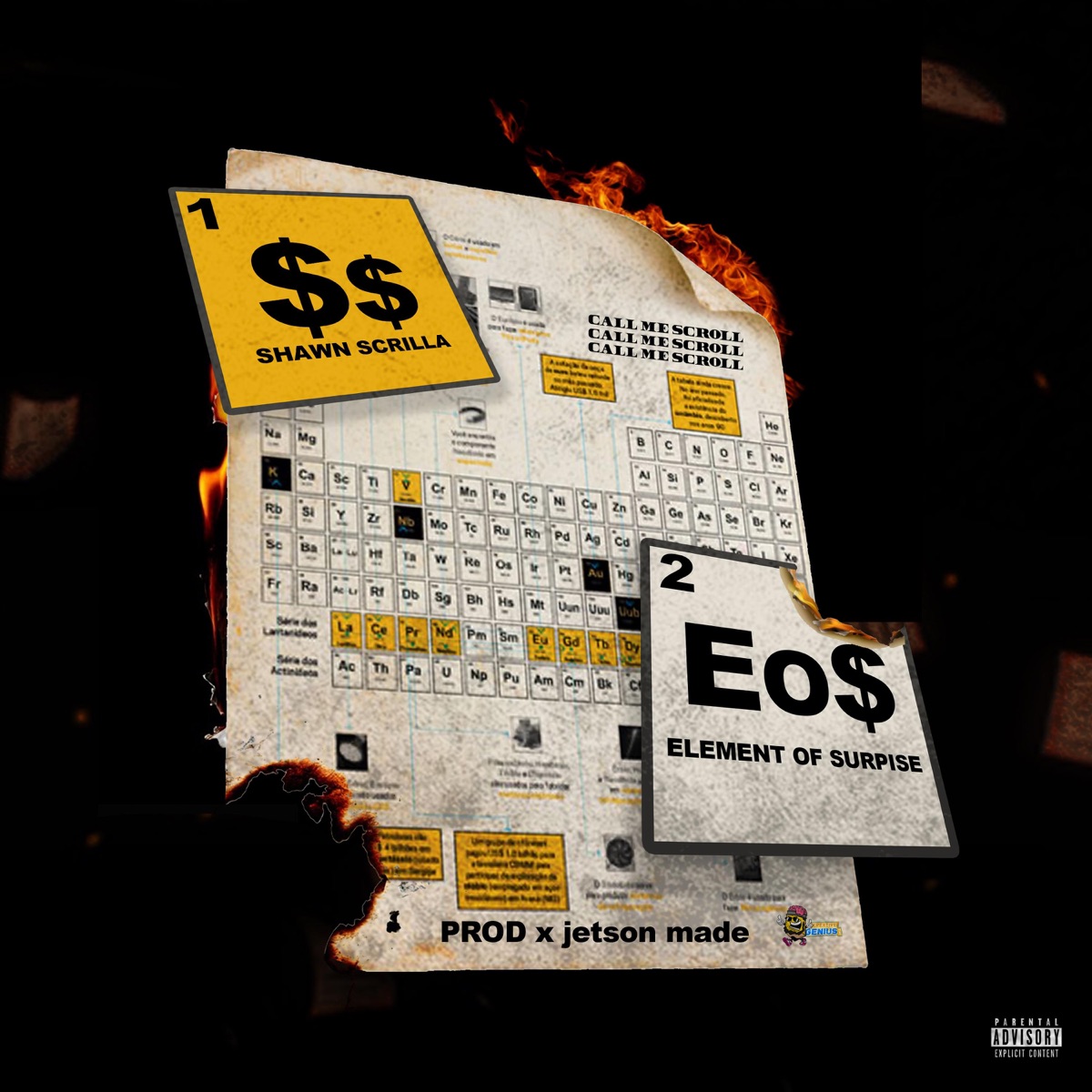 Element of Surprise - Single by Shawn Scrilla album cover