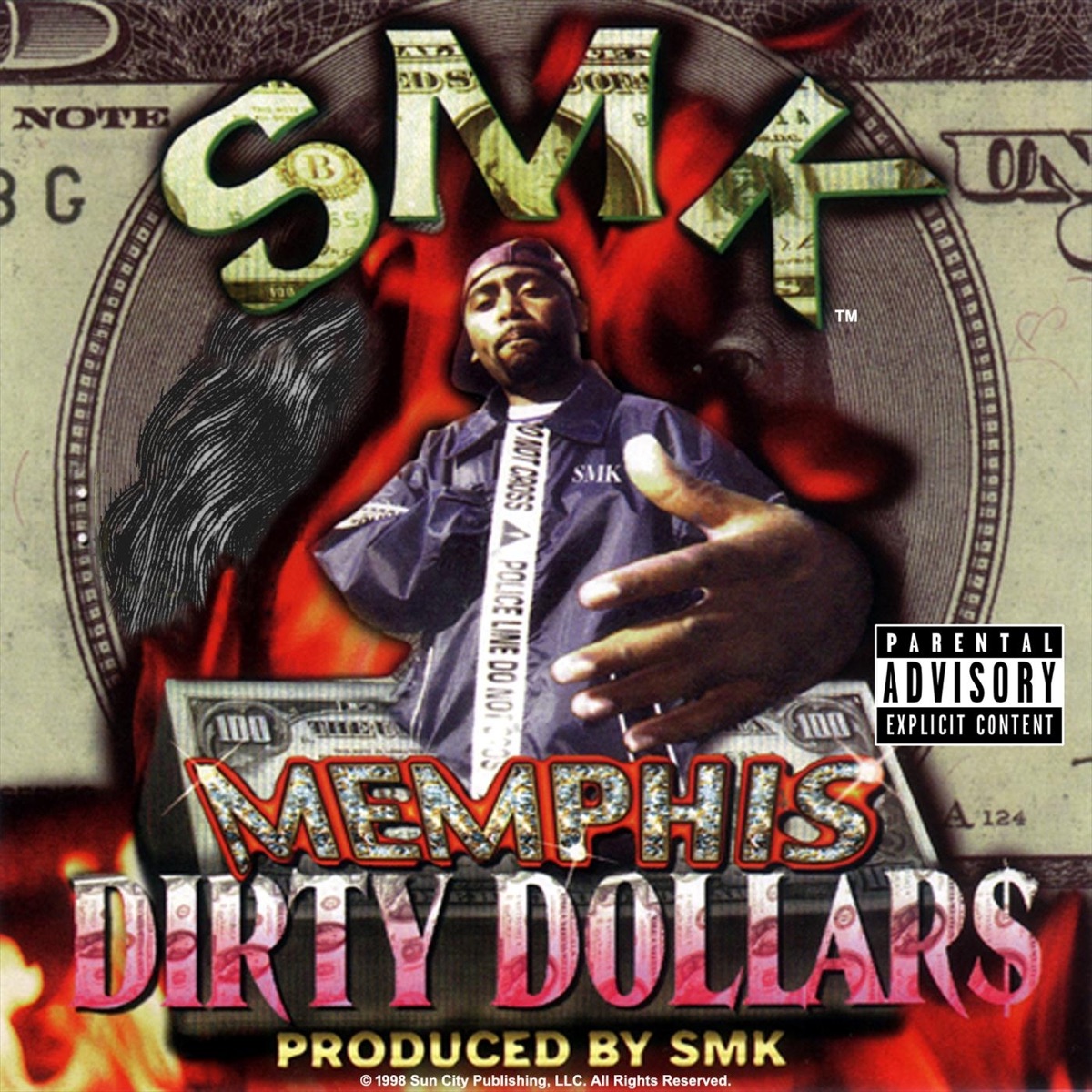 Memphis Dirty Dollars by SMK album cover