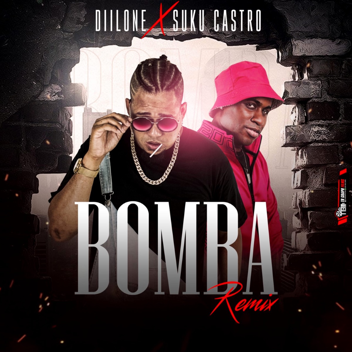 Bomba (feat. Suku Castro) [Remix] - Single by Diilone album cover