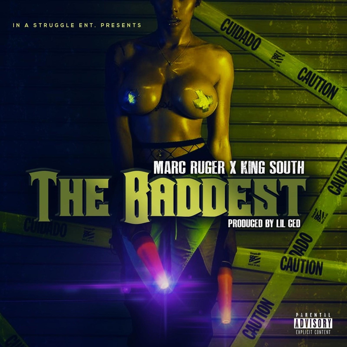 The Baddest (feat. King South) - Single by Marc Ruger album cover
