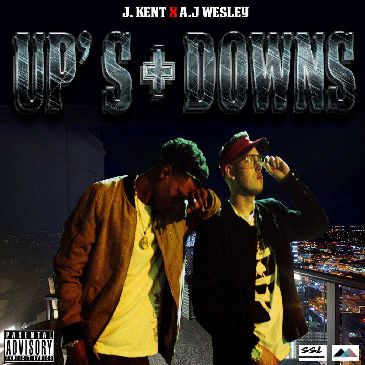 Ups + Downs by J Kent & AJ Wesley album cover