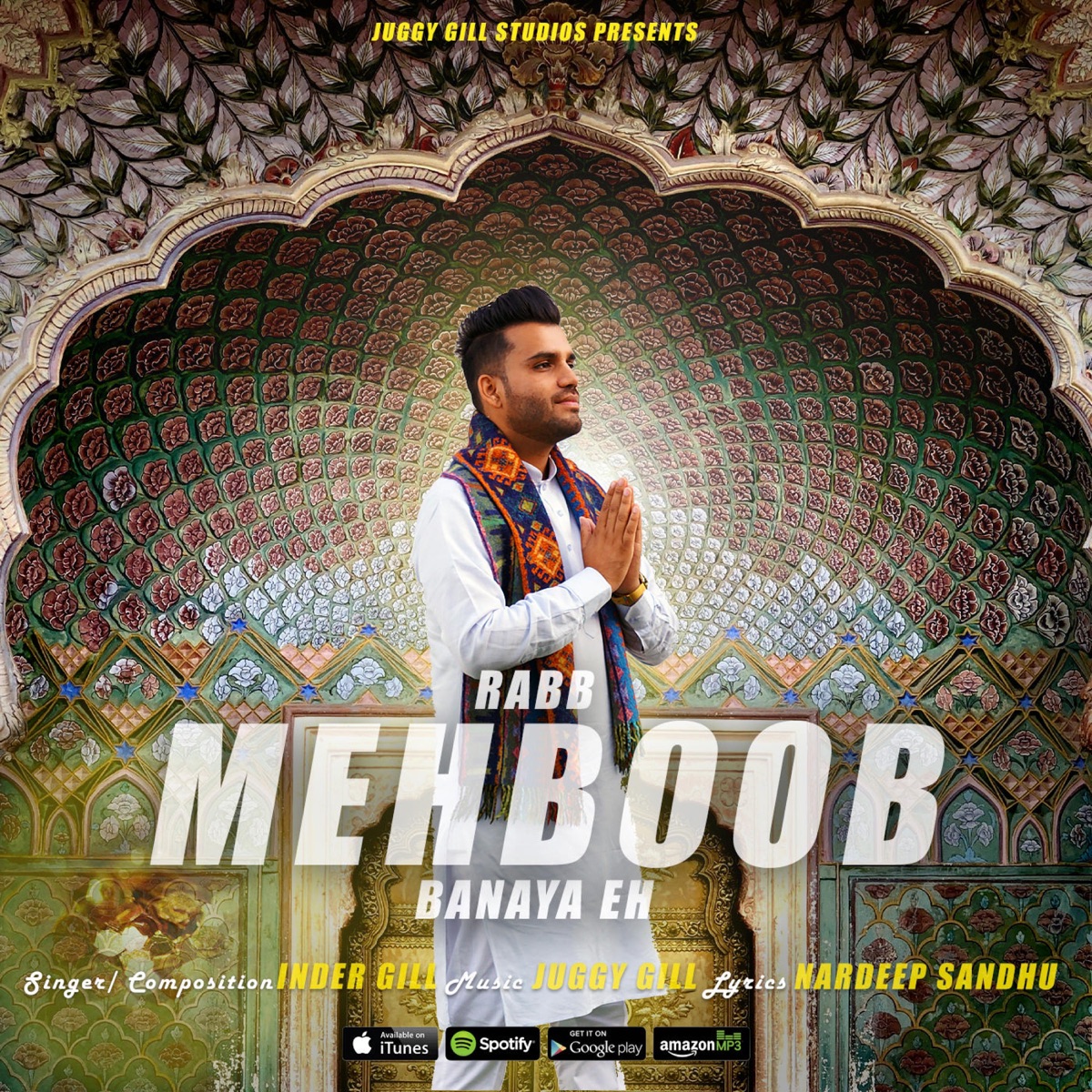 Rabb Mehboob - Single by Inder Gill album cover