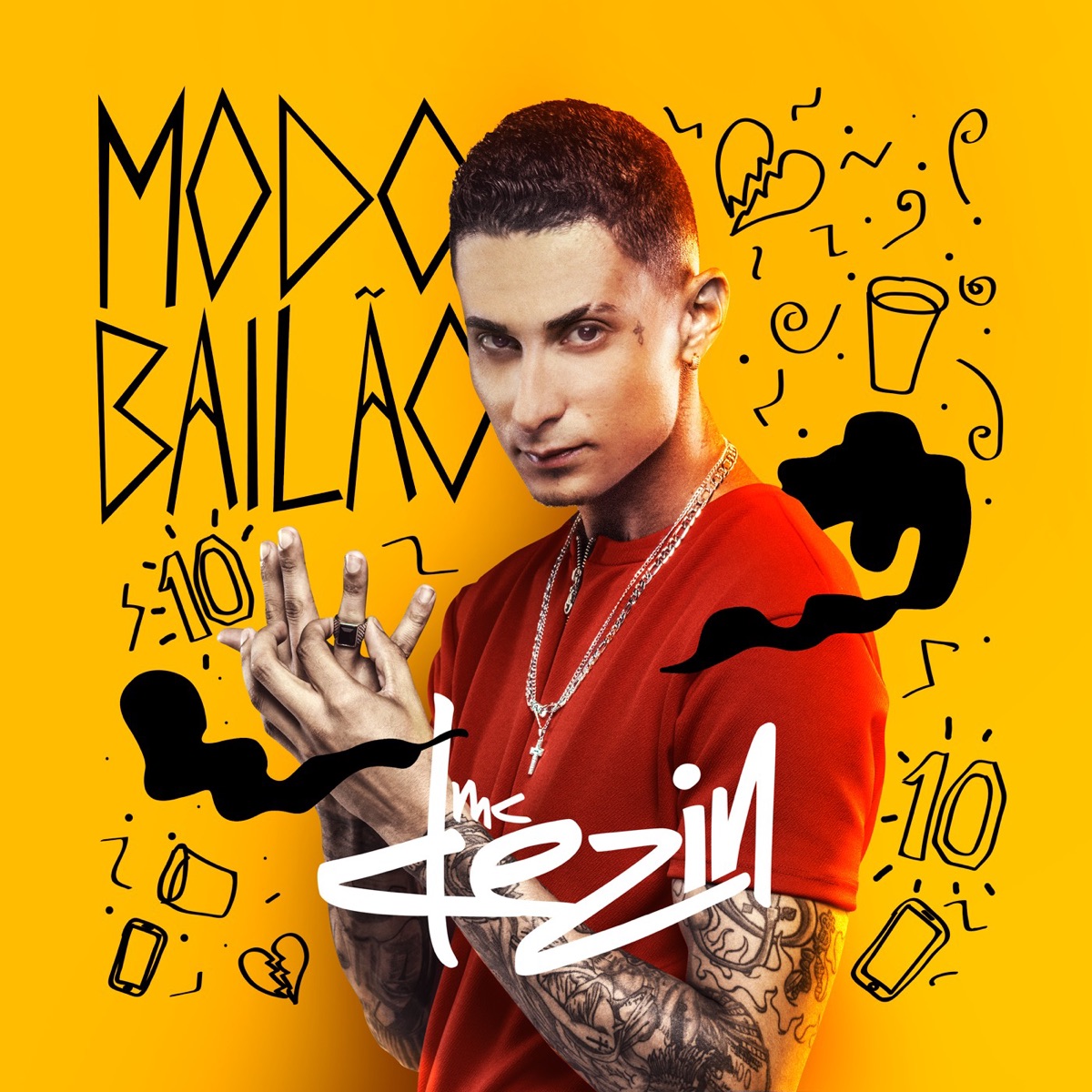 Modo Bailão - Single by MC Dezin album cover