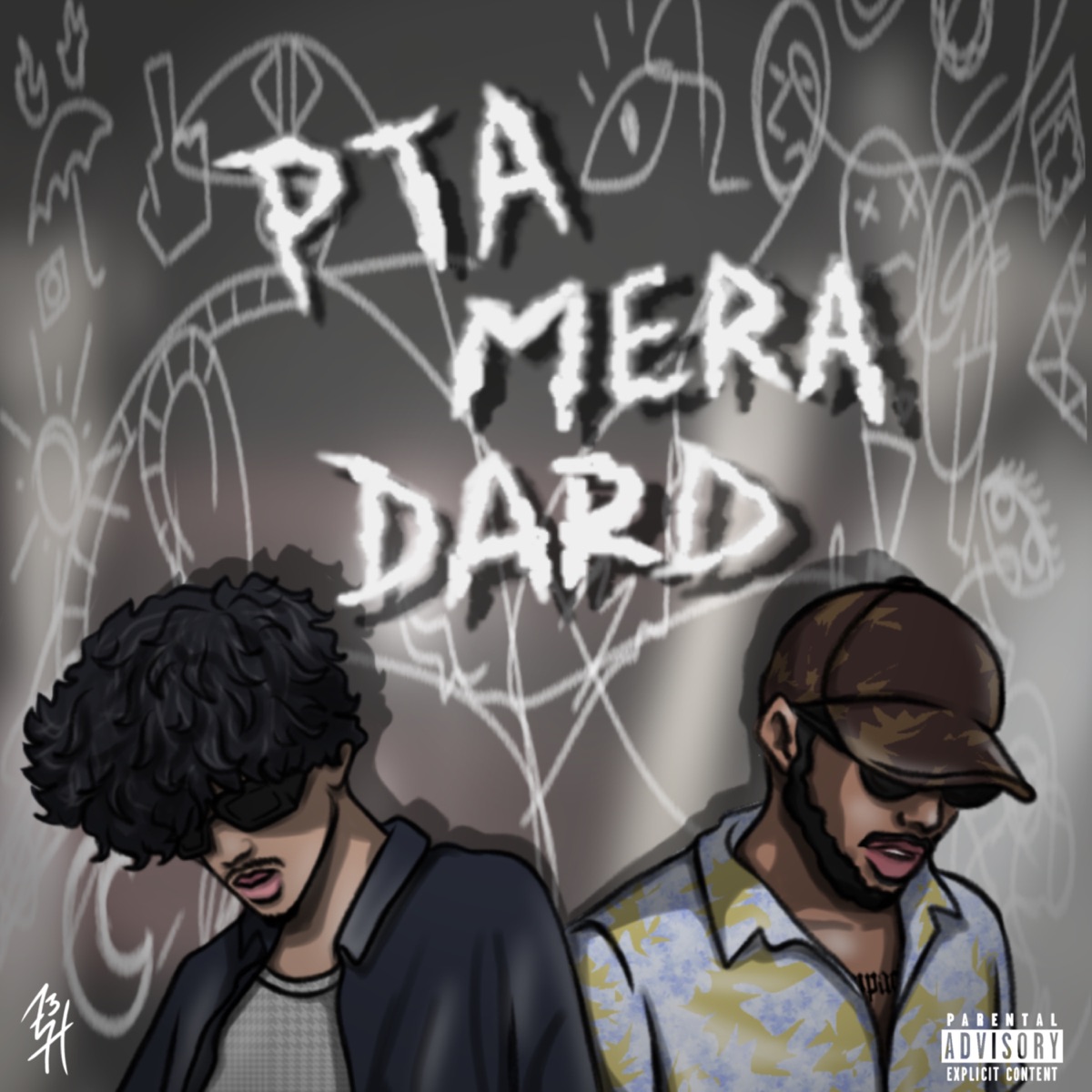 Pta Mera Dard - Single by V!KTOR, Bhaskar & Dheeru Khola album cover