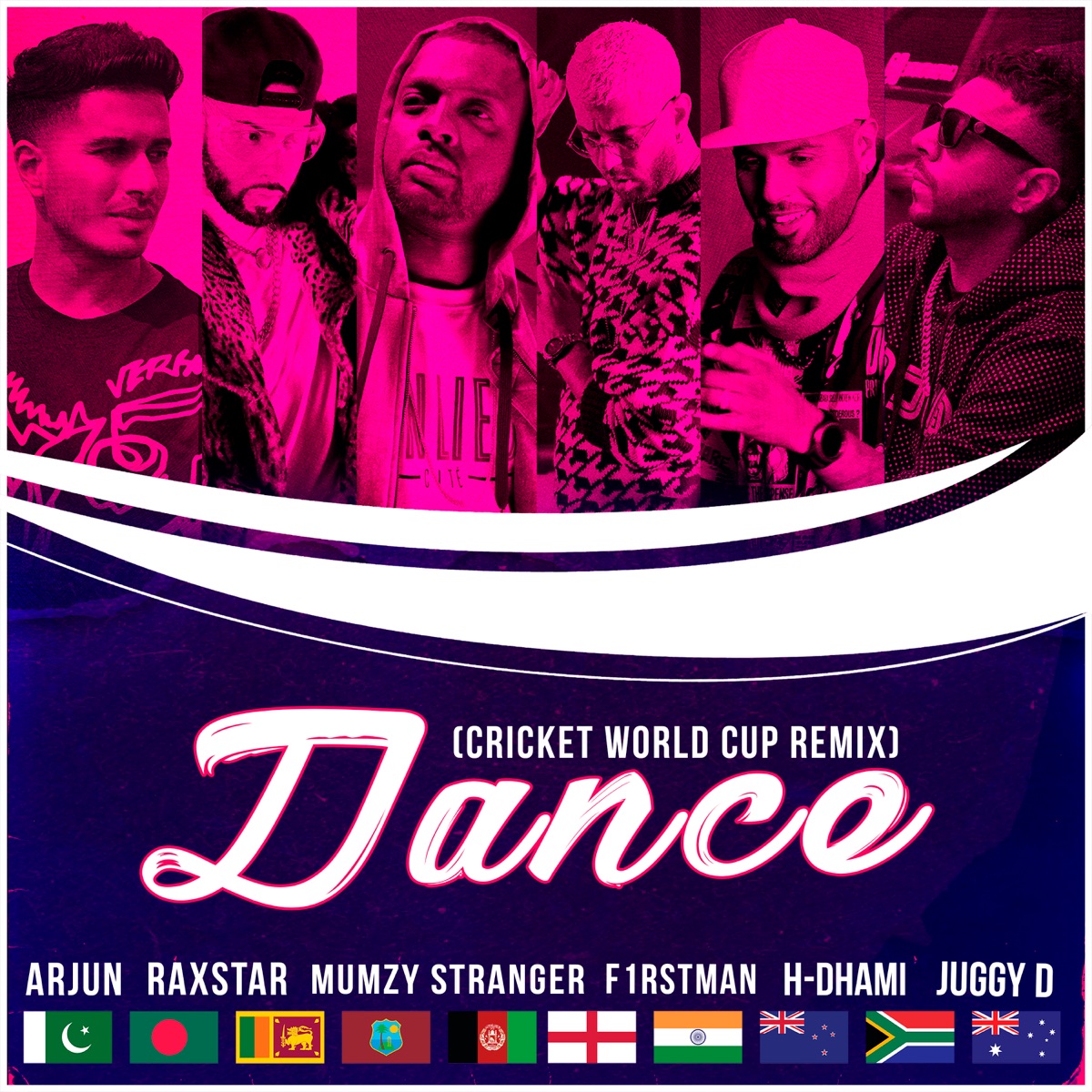 Dance (Cricket World Cup Remix) [feat. Juggy D, H-Dhami & Arjun] - Single by F1rstman, Raxstar & Mumzy Stranger album cover