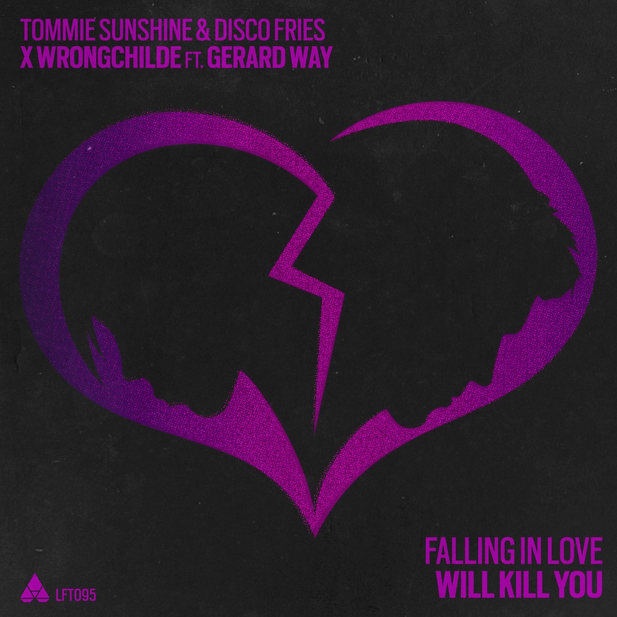 Falling in Love Will Kill You (feat. Gerard Way) - Single by Tommie Sunshine, Disco Fries & Wrongchilde album cover
