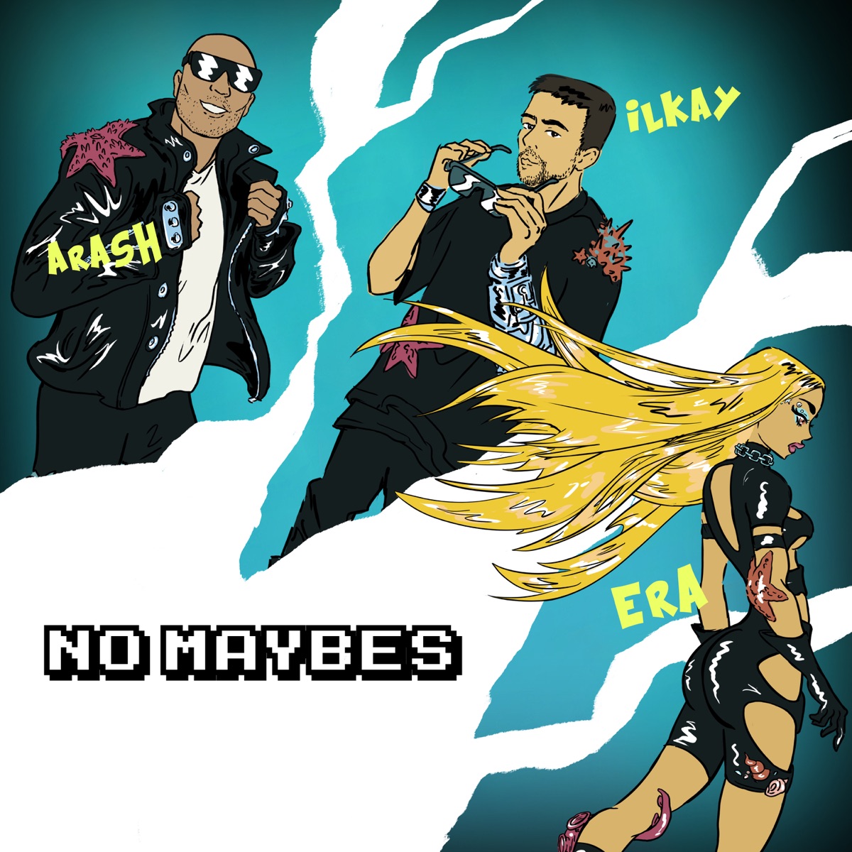 No Maybes - Single by Ilkay Sencan, Era Istrefi & Arash album cover