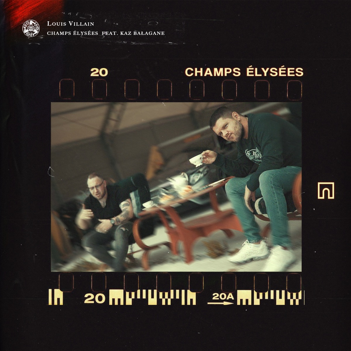 Champs Elysee (feat. Kaz Bałagane) - Single by Louis Villain album cover
