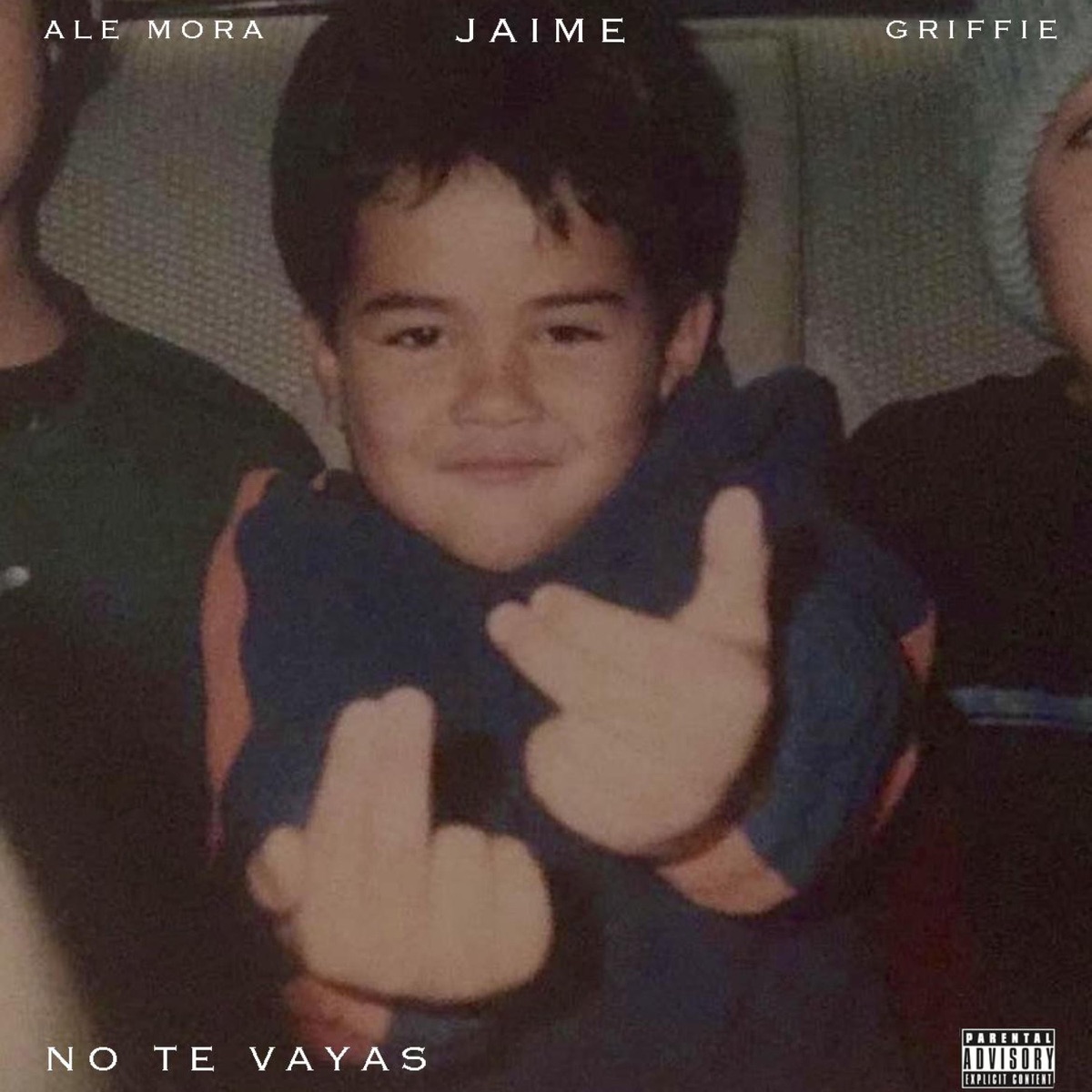 No Te Vayas - Single by Jaime, Ale Mora & J. Griffie album cover