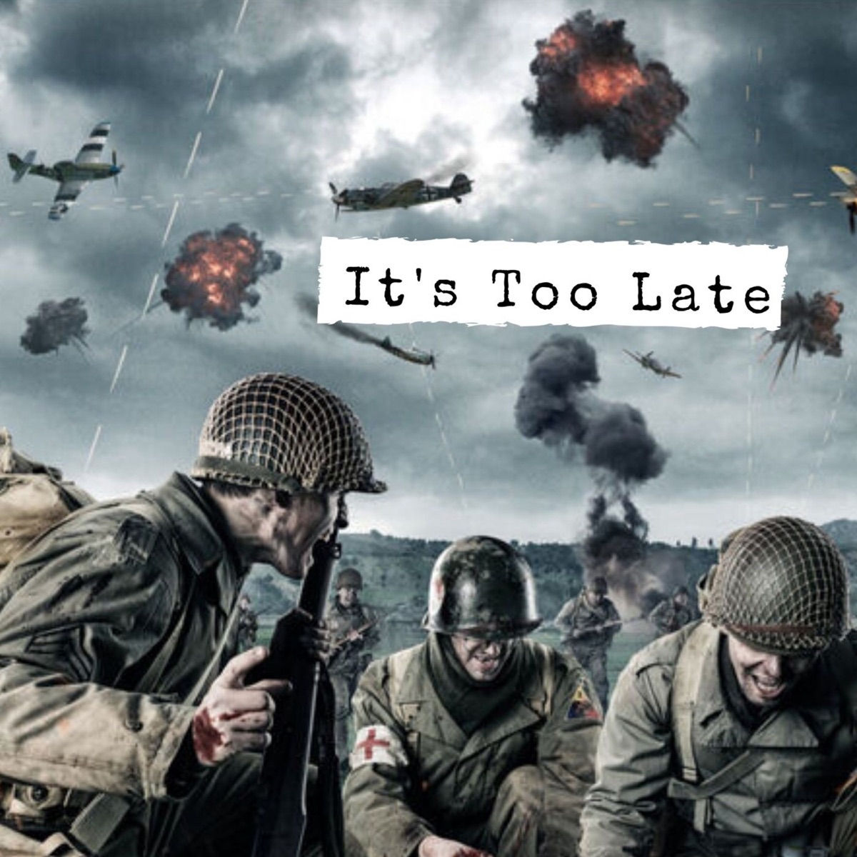 It's Too Late - Single by R.Braga album cover