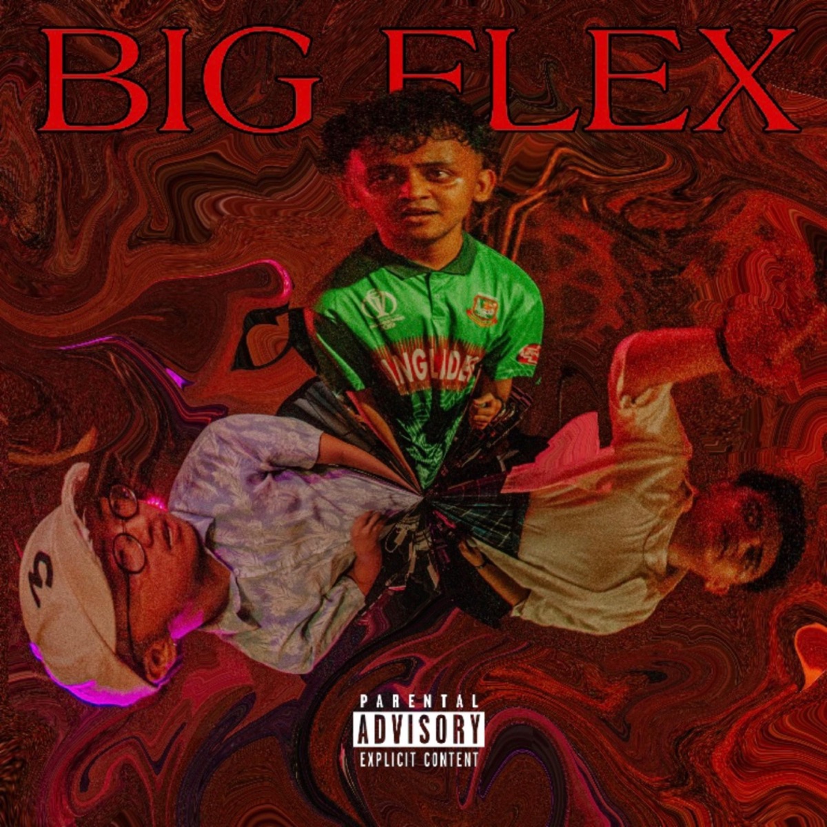 BIG FLEX (feat. Tengyboy & Shaz) - Single by BIGDBANGLA album cover