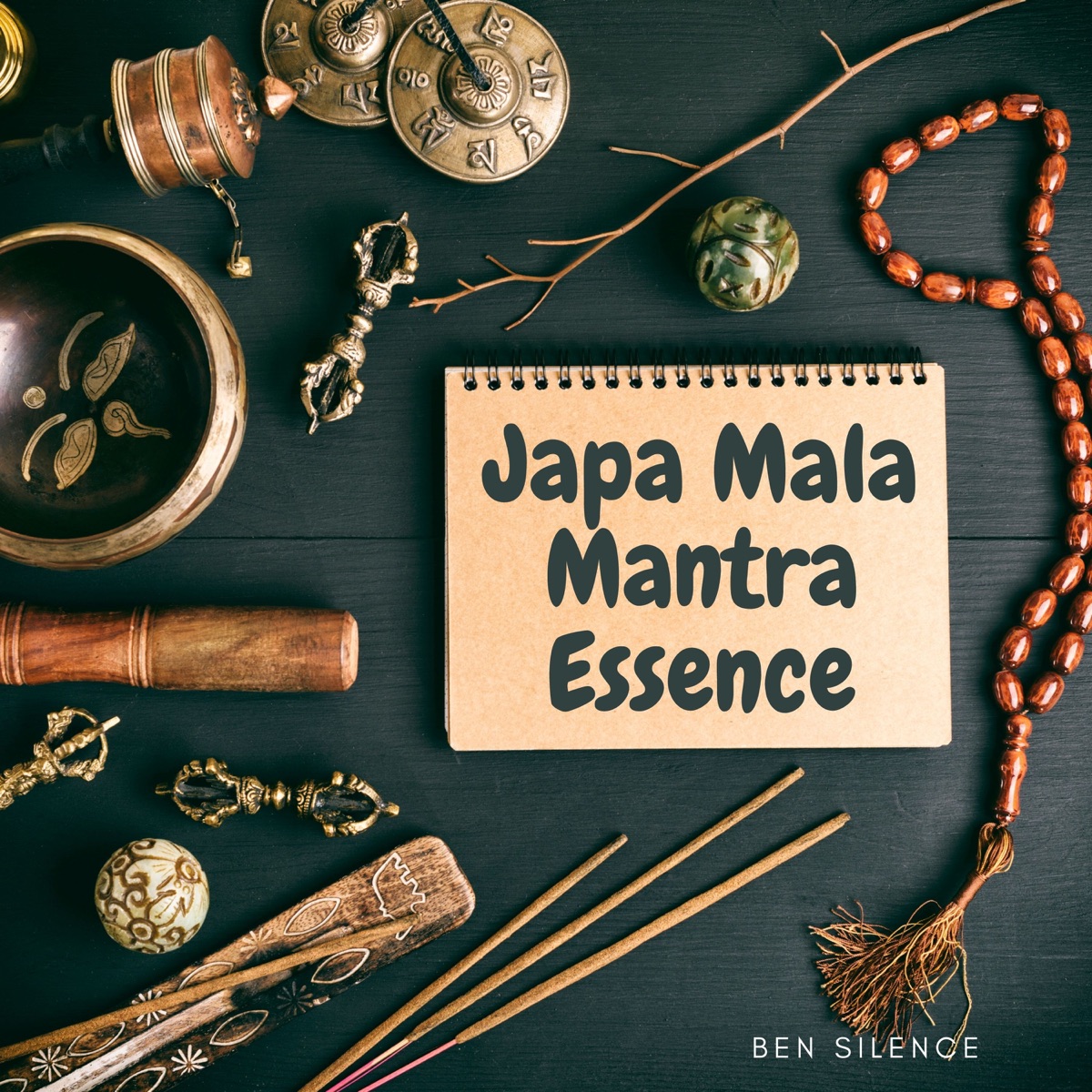 Japa Mala Mantra Essence by Ben Silence album cover