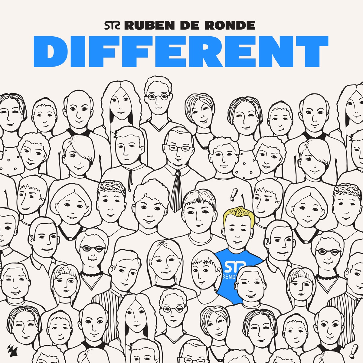 Different by Ruben de Ronde album cover