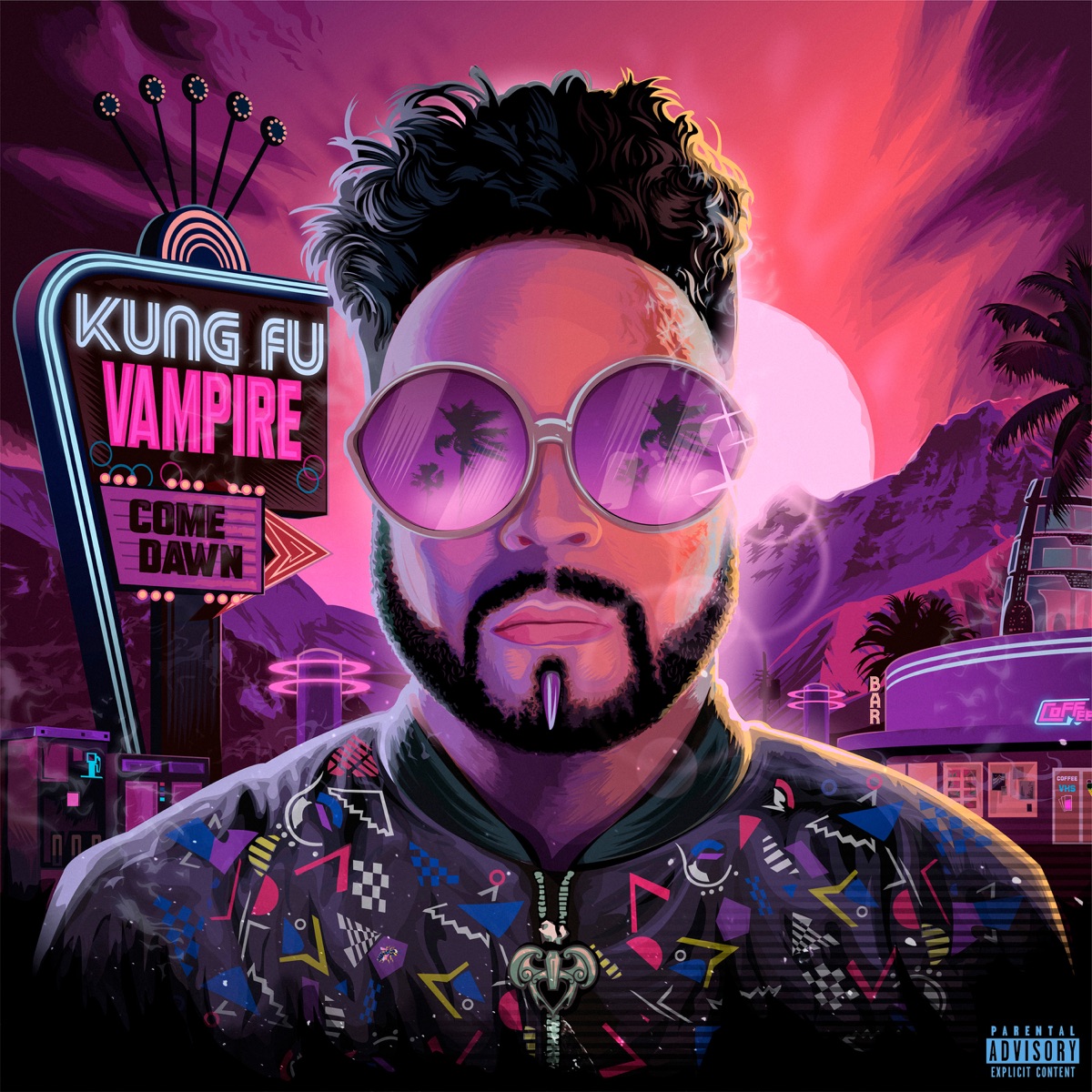 Come Dawn by Kung Fu Vampire album cover