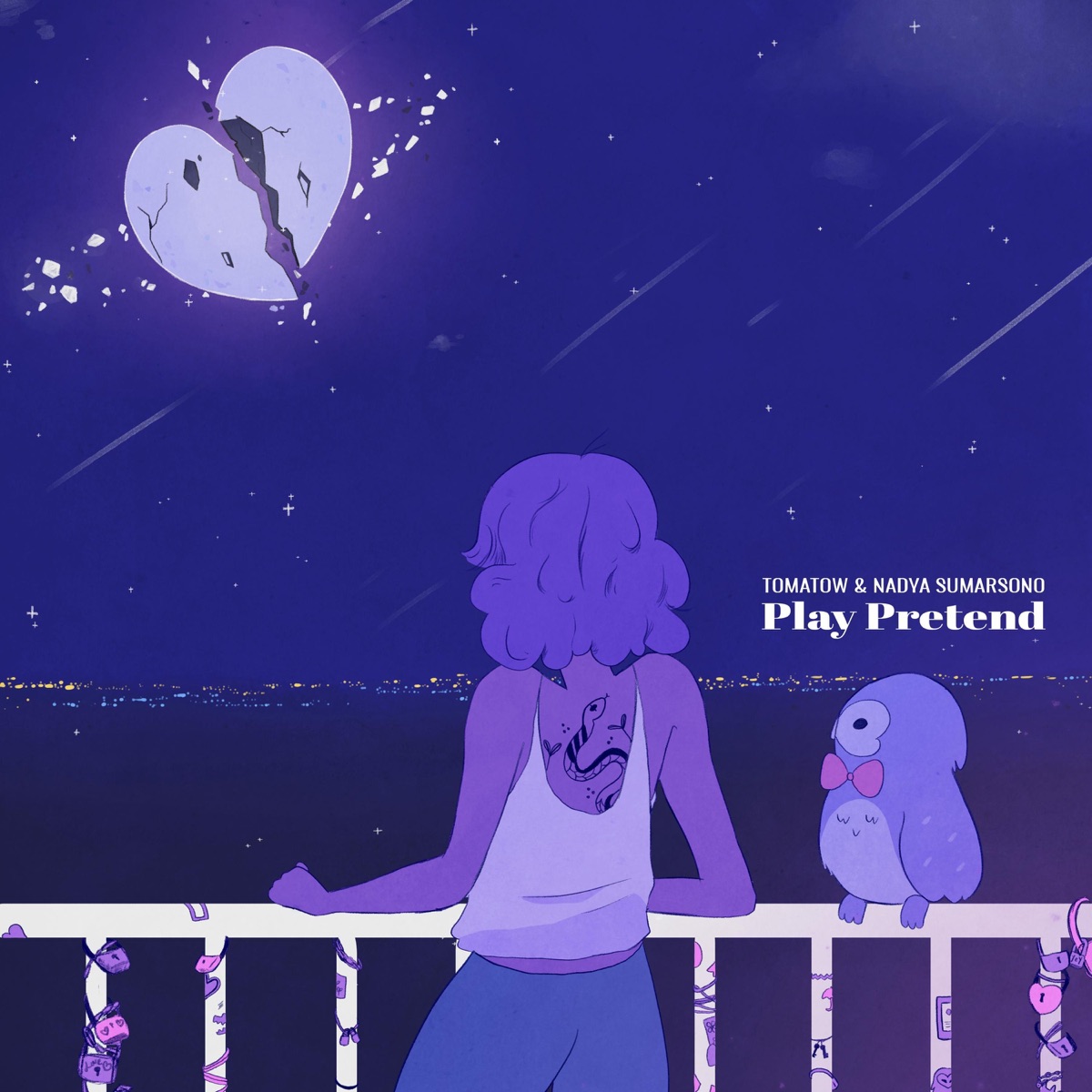 Play Pretend - Single by Tomatow & Nadya Sumarsono album cover