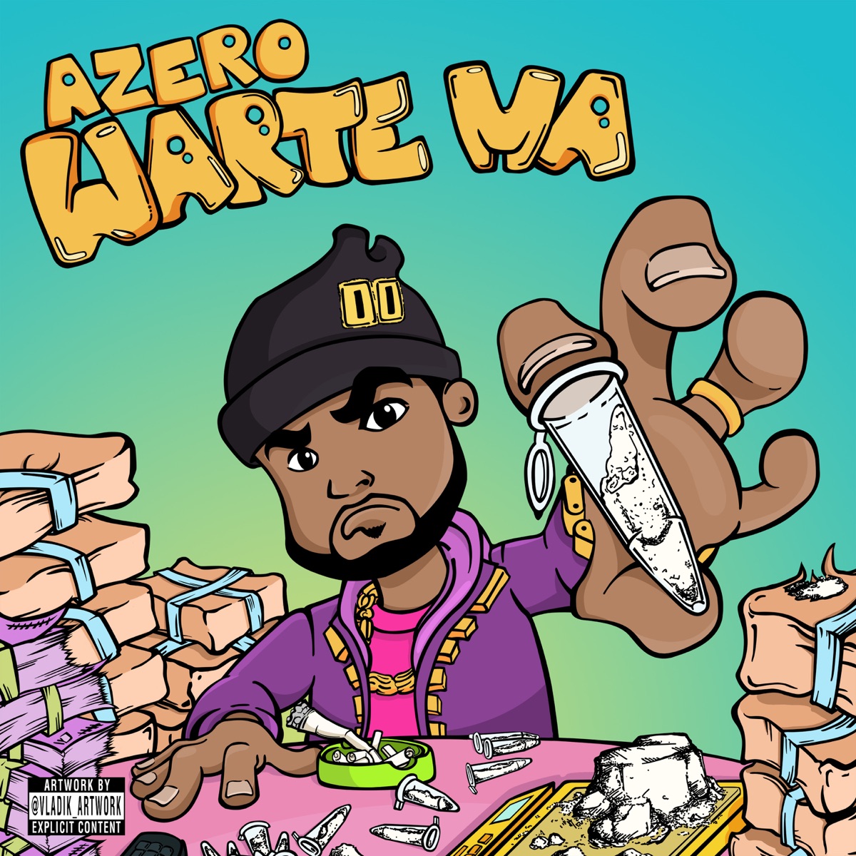 Warte Ma - Single by Azero album cover