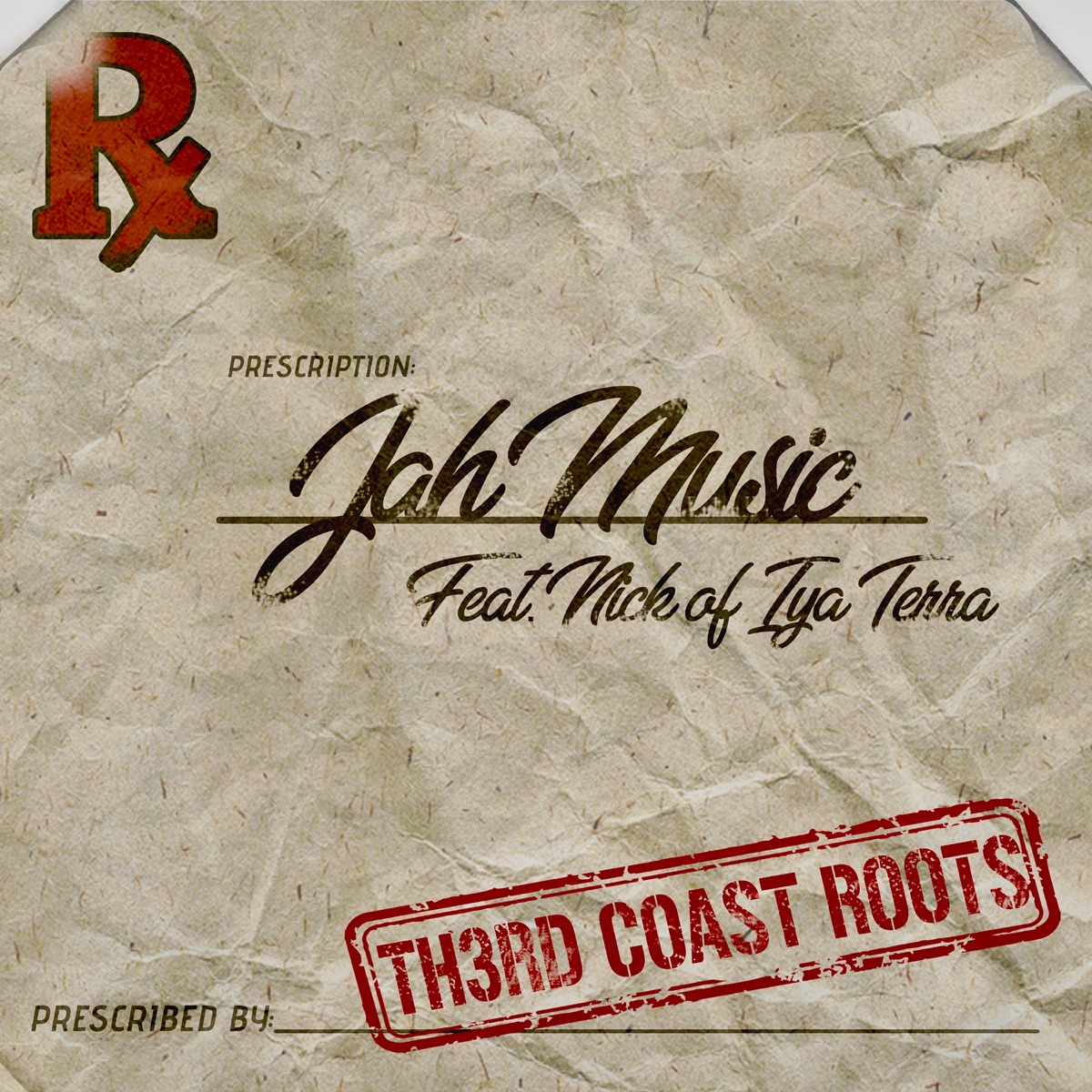 Jah Music (feat. Nick Sefakis) - Single by Th3rd Coast Roots album cover