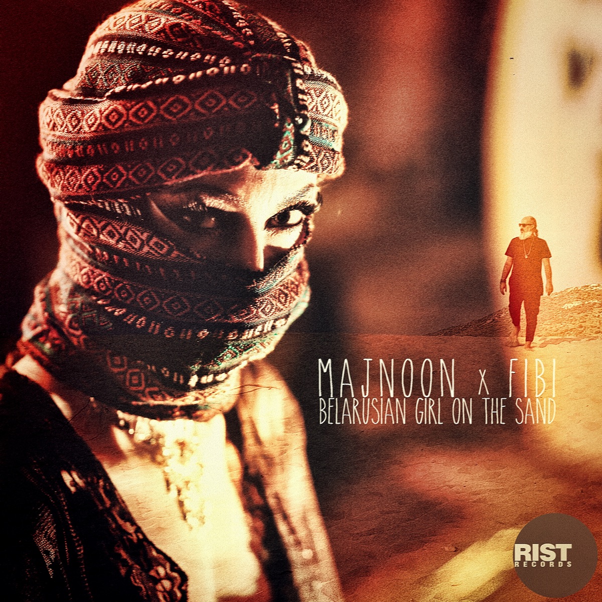 Belarusian Girl on the Sand - Single by Majnoon album cover