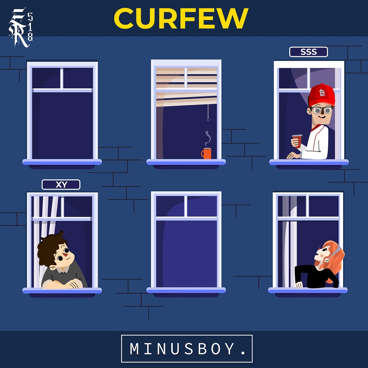Curfew - Single by Xychedelic & SSSUNSHINE album cover