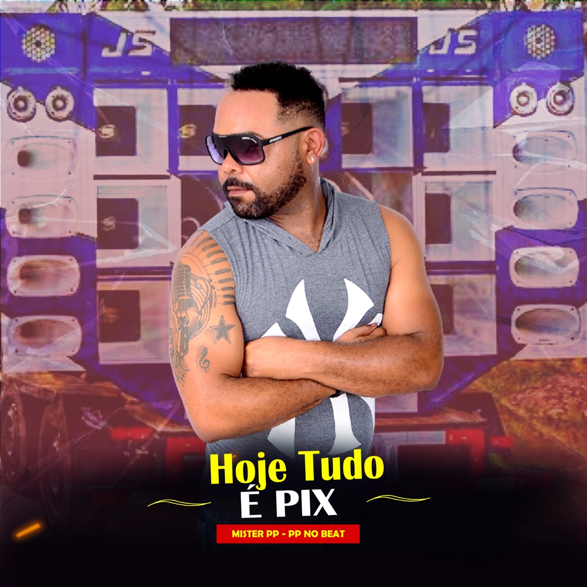 Hoje Tudo É Pix - Single by Mister PP & Pp no beat album cover