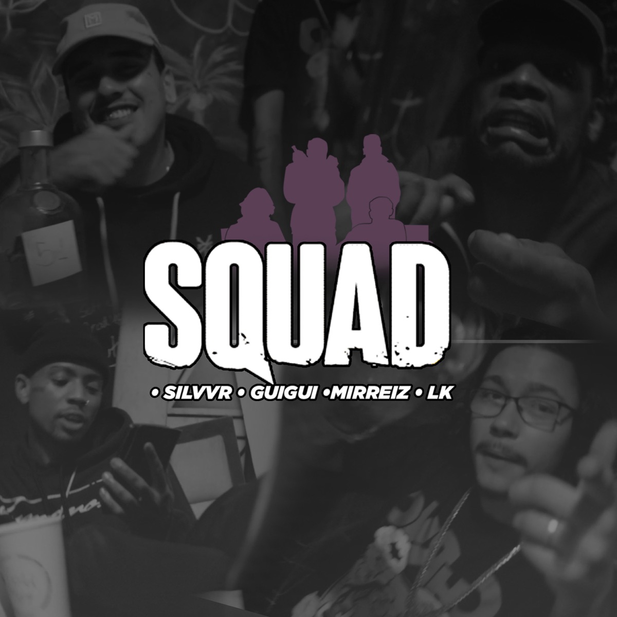 Squad - Single by Silvvr, Guigui, LK & Mirréiz album cover