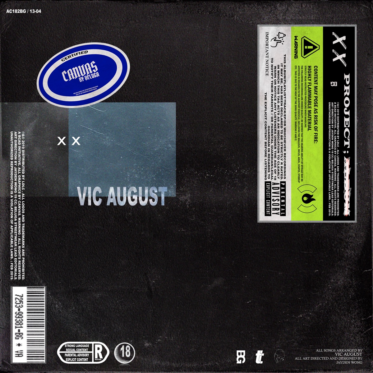 xx by Vic August album cover